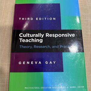 Culturally Responsive Teaching Book